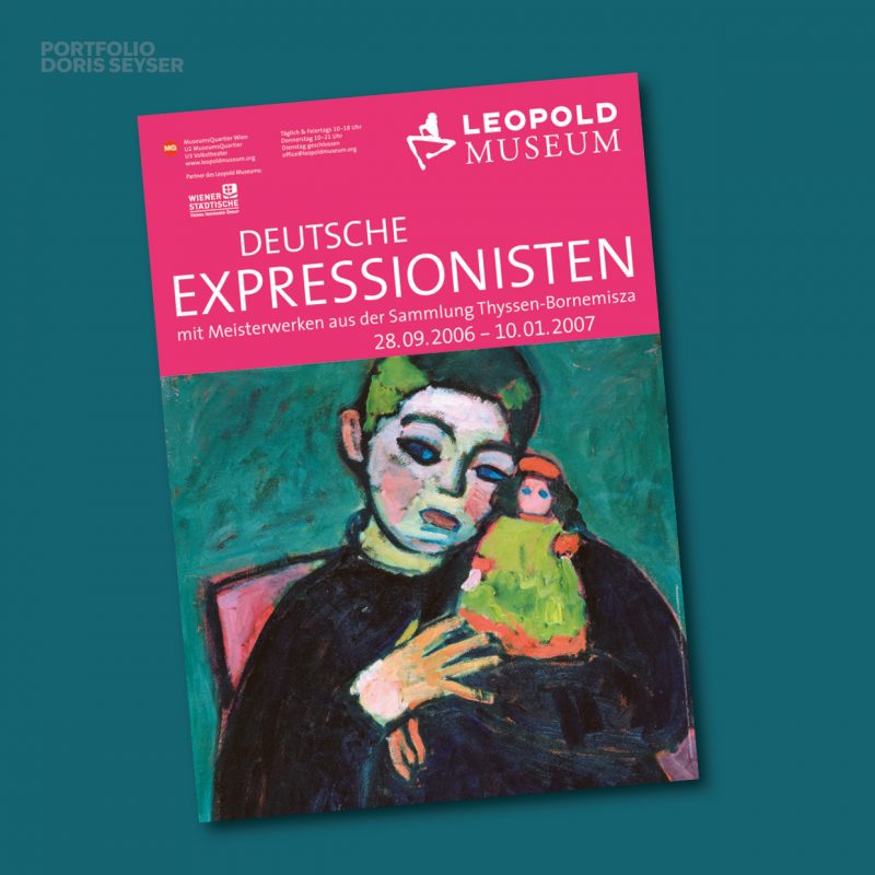 Portfolio_Leopold Museum_Ausstellung Leopold Museum, Ausstellungsplakat
